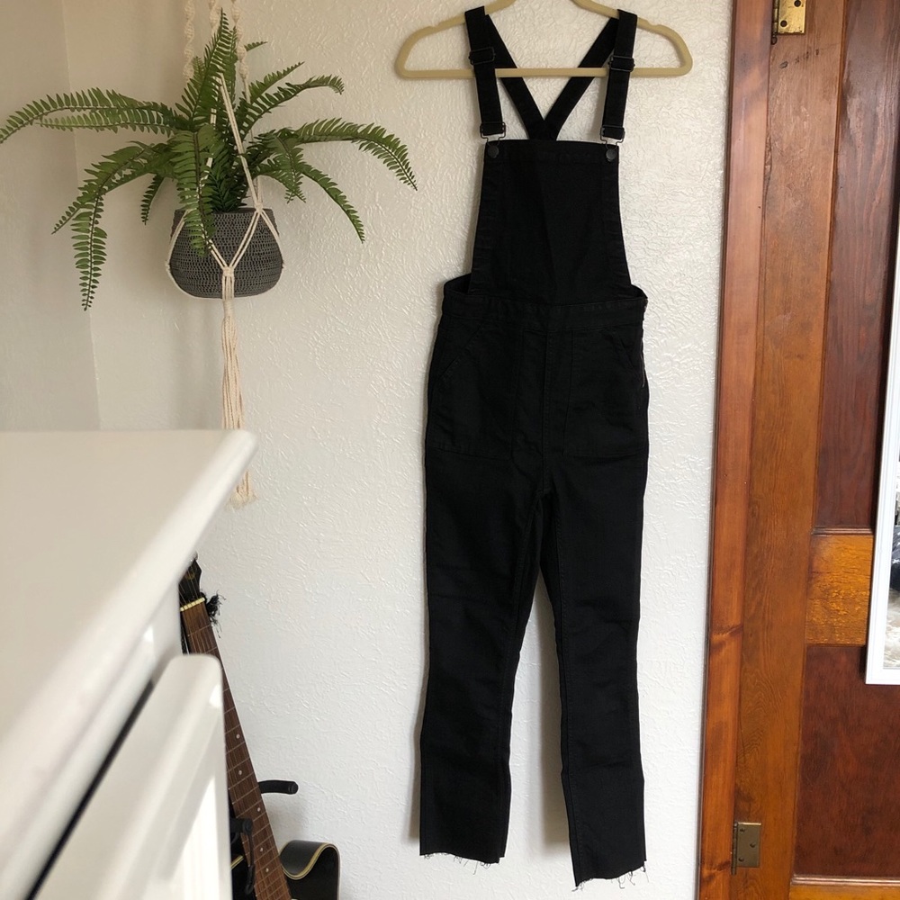 NWT!! Madewell Skinny Overalls: Raw-Hem Edition